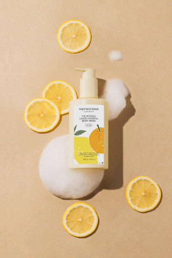 THE FACE SHOP The Botanic Lemon Verbena Body Wash 350ml - LUUELA