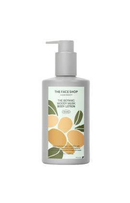 THE FACE SHOP The Botanic Woody Musk Body Lotion 350ml - LUUELA