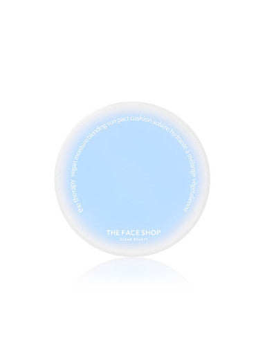 THE FACE SHOP The Therapy Vegan Moisture Blending Sun Pact SPF 50+ PA++++ 14gX2ea - LUUELA