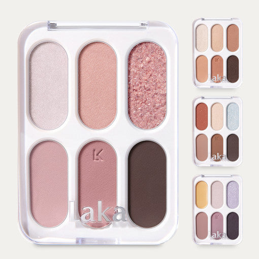 Laka Forever 6 Eye Palette - LUUELA