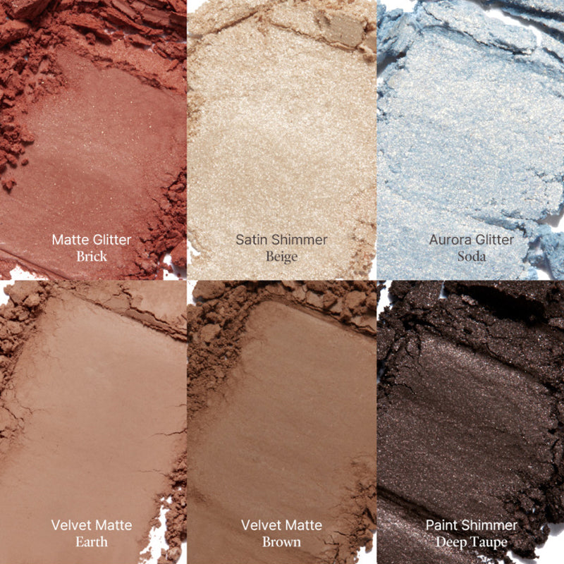 Laka Forever 6 Eye Palette - LUUELA