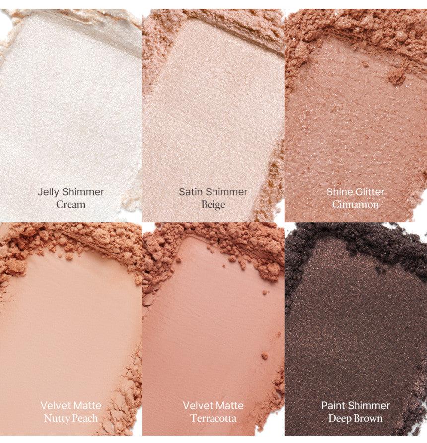 Laka Forever 6 Eye Palette - LUUELA