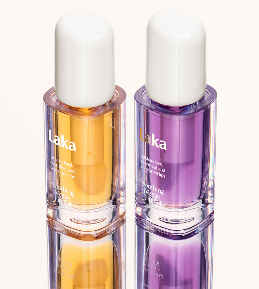 Laka Soothing Vegan Lip Oil #Calming Purple - LUUELA