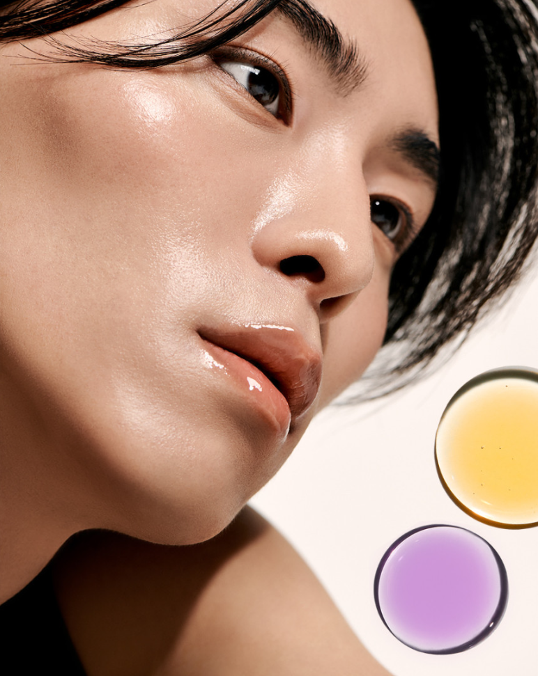 Laka Soothing Vegan Lip Oil #Calming Purple - LUUELA