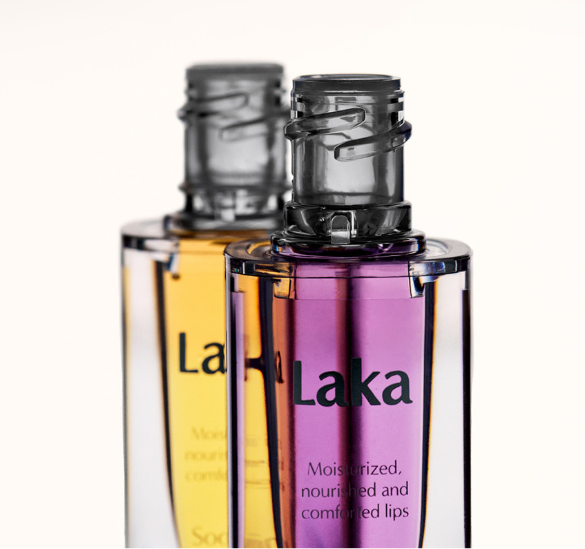Laka Soothing Vegan Lip Oil #Calming Purple - LUUELA