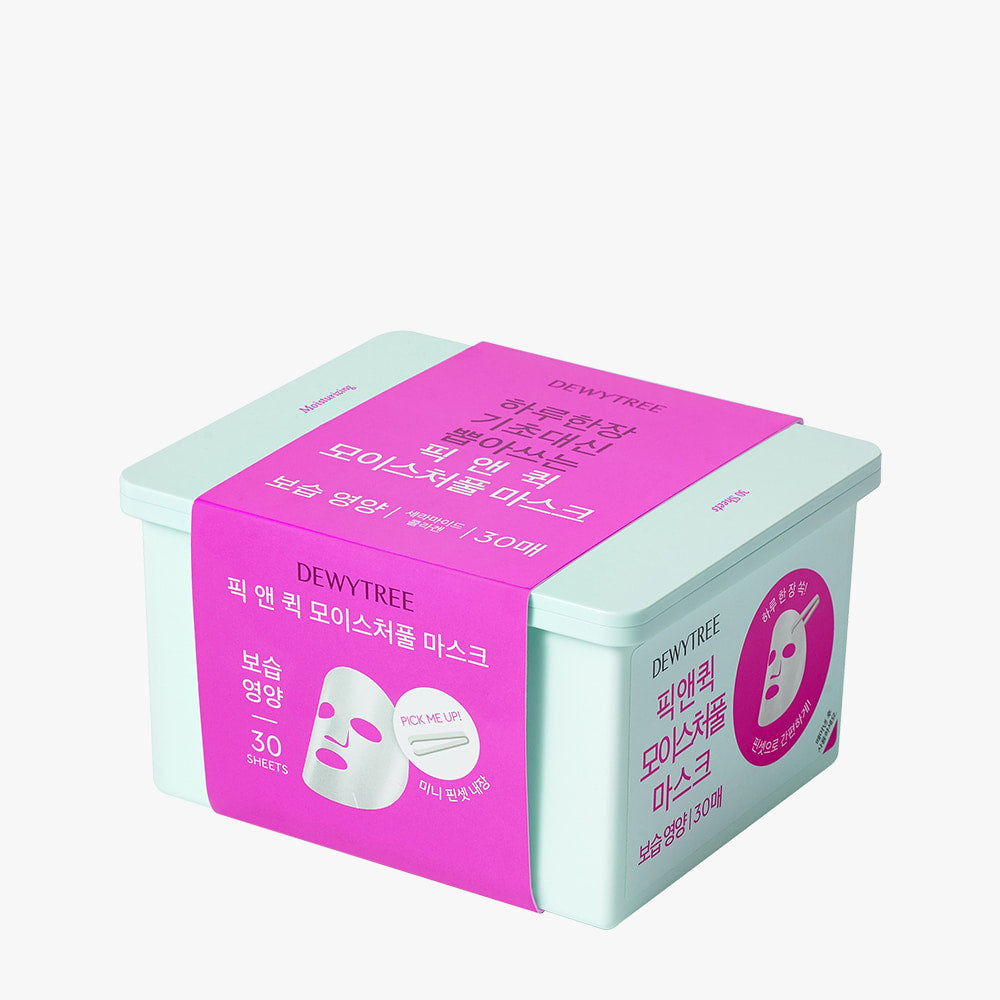 DEWYTREE PICK & QUICK Moisture Full Mask 30ea - LUUELA
