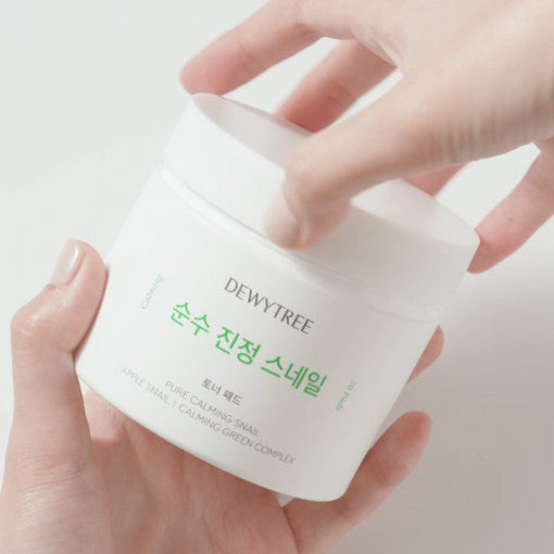 DEWYTREE Pure Calming Snail Toner Pad (70 Pads) - LUUELA