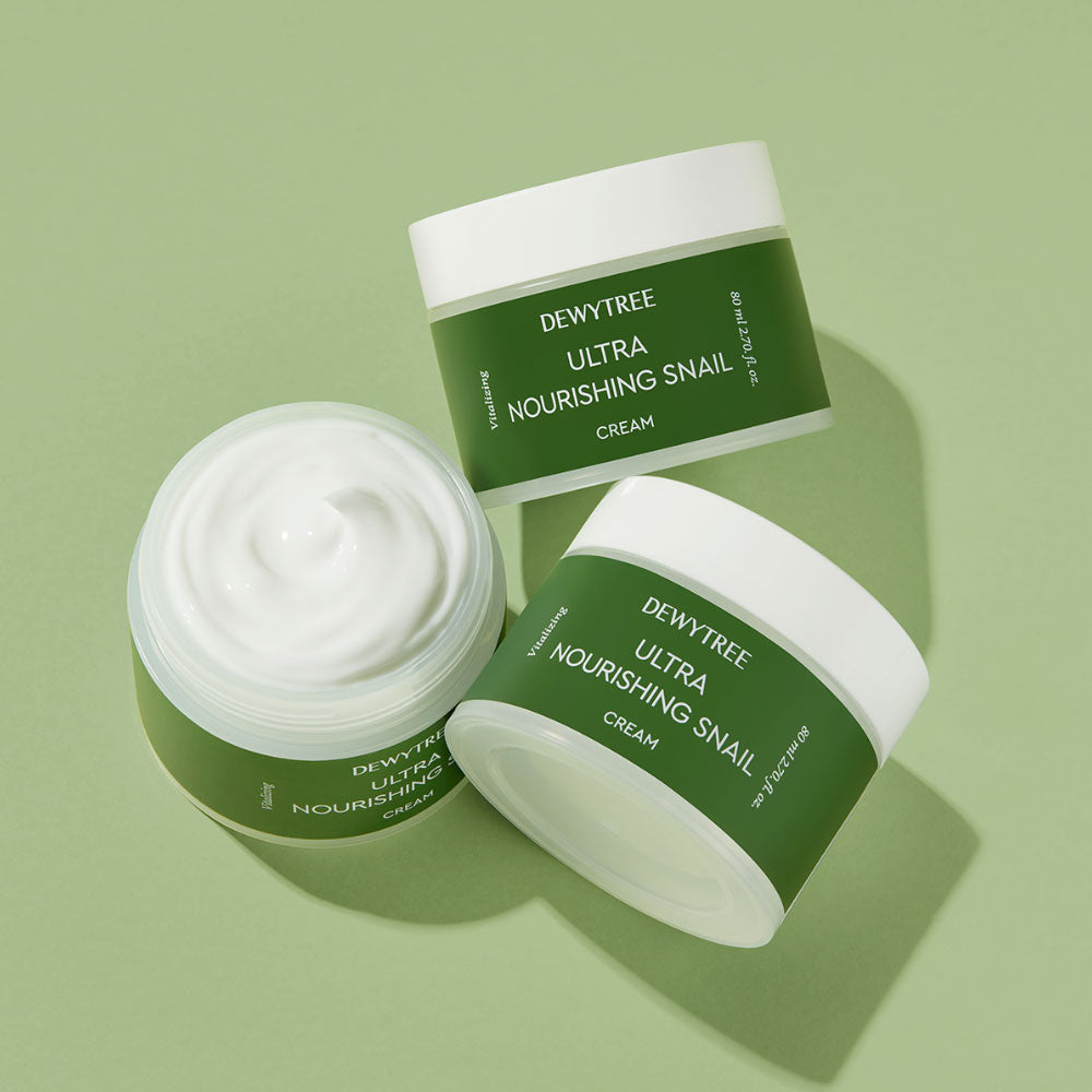 DEWYTREE Ultra Nourishing Snail Cream 80ml - LUUELA