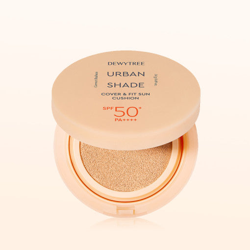 DEWYTREE Urban Shade Cover & Fit Sun Cushion SPF50+ PA++++ 14g - LUUELA