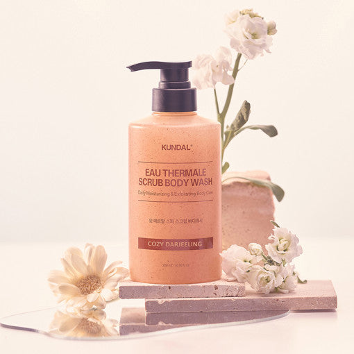 KUNDAL EAU THERMALE SPA SCRUB BODY WASH 500ml #COZY DARRELING - LUUELA