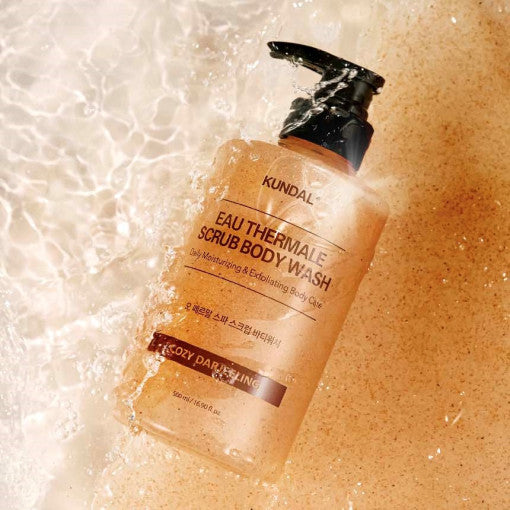 KUNDAL EAU THERMALE SPA SCRUB BODY WASH 500ml #COZY DARRELING - LUUELA