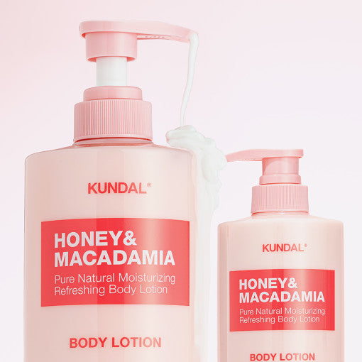 KUNDAL HONEY & MACADAΜΙΑ PURE BODY LOTION 500ml (9-type) - LUUELA