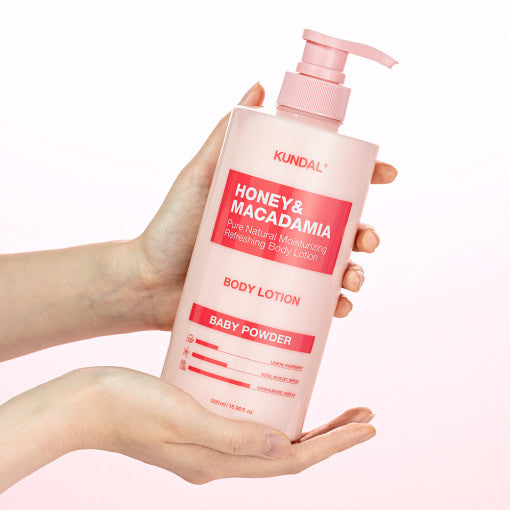 KUNDAL HONEY & MACADAΜΙΑ PURE BODY LOTION 500ml (9-type) - LUUELA