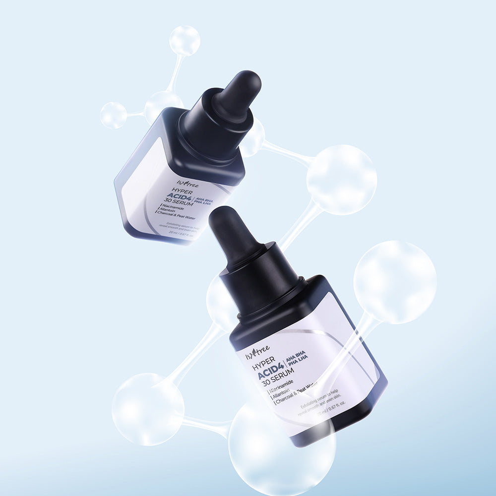 Isntree Hyper Acid 4 (AHA BHA PHA LAH) 30 Serum 20ml - LUUELA