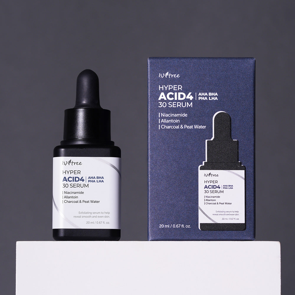 Isntree Hyper Acid 4 (AHA BHA PHA LAH) 30 Serum 20ml - LUUELA