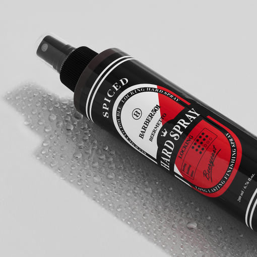 BARBER501 BEER METTO LOCKING HARD SPRAY 200ml - LUUELA