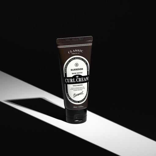 BARBER501 BEER METTO VOLUMIZING CURL CREAM 100ml - LUUELA