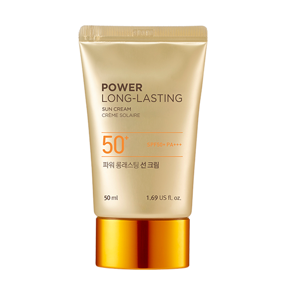 THE FACE SHOP POWER LONG-LASTING SUN CREAM SPF50+ PA+++ 50ml - LUUELA