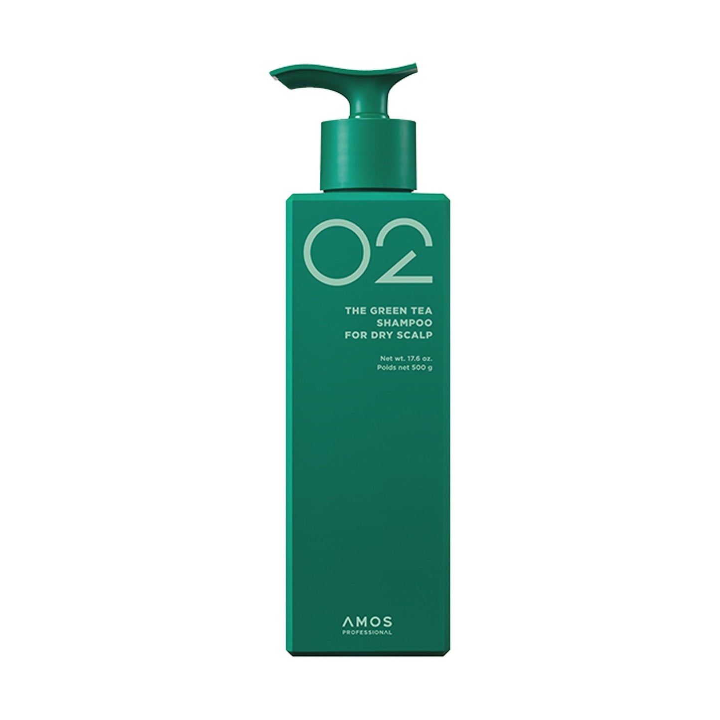 amos PROFESSIONAL THE GREEN TEA SHAMPOO FOR DRY SCALP 500ml - LUUELA