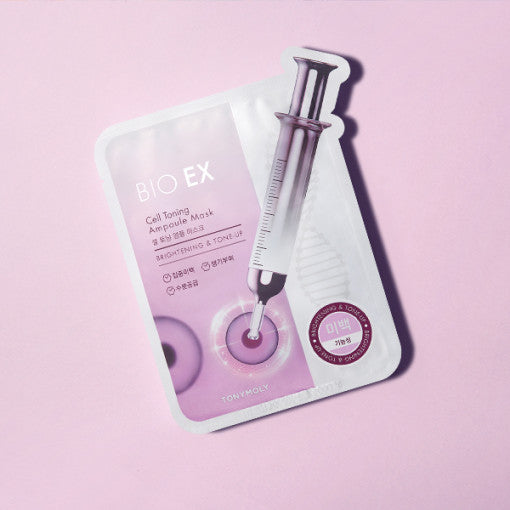 TONYMOLY BIO EX Cell Toning Ampoule Mask Set 30g X 10ea - LUUELA