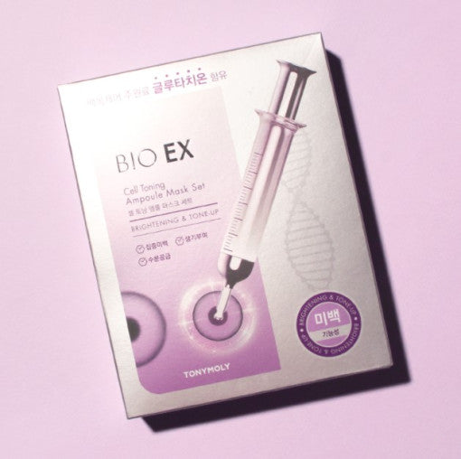 TONYMOLY BIO EX Cell Toning Ampoule Mask Set 30g X 10ea - LUUELA