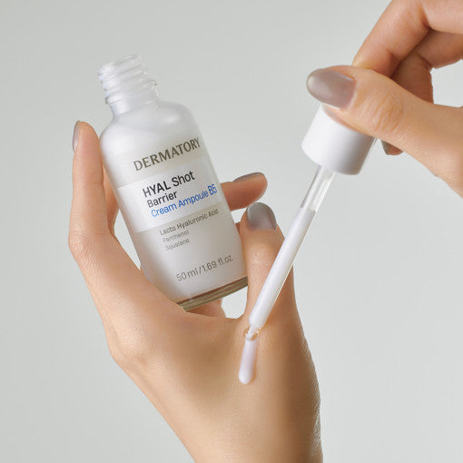 DERMATORY Hyal Shot Barrier cream Ampoule B5 50ml - LUUELA