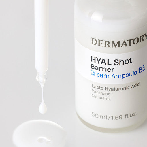 DERMATORY Hyal Shot Barrier cream Ampoule B5 50ml - LUUELA