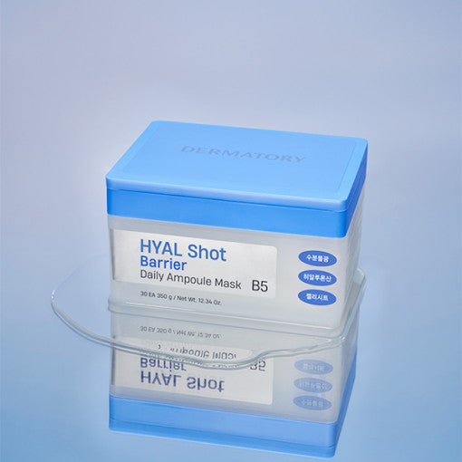 DERMATORY Hyal Shot Barrier Daily Ampoule Mask B5 350ml (30ea) - LUUELA