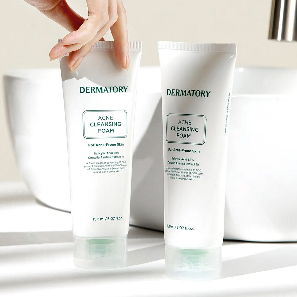 DERMATORY Pro Trouble Acne Cleansing Foam 150ml - LUUELA