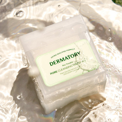 DERMATORY Pro Trouble Pore Cleansing Water Pad 160ml (100 Pads) - LUUELA