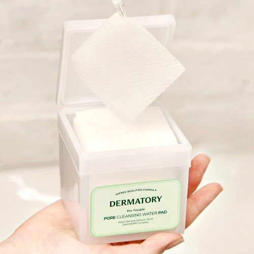 DERMATORY Pro Trouble Pore Cleansing Water Pad 160ml (100 Pads) - LUUELA