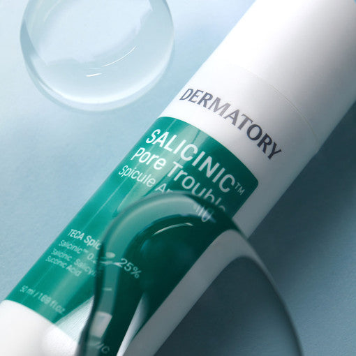 DERMATORY Salicinic Pore Trobule Spicule Ampoule 50ml - LUUELA