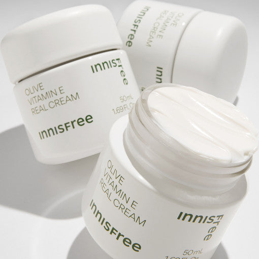 innisfree Olive Vitamin E Real Cream 50ml - LUUELA