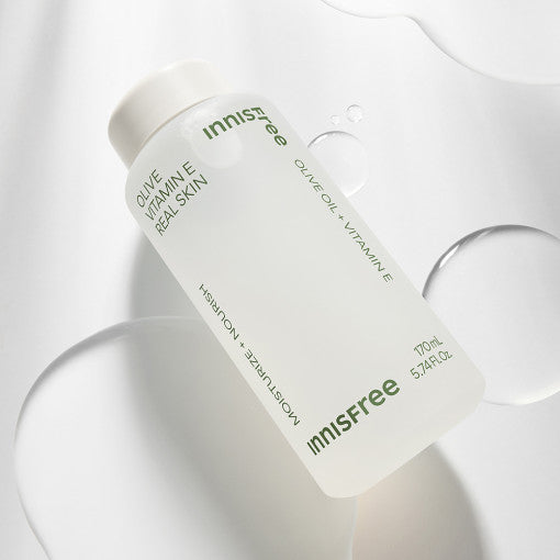 innisfree Olive Vitamin E Real Skin 170ml - LUUELA