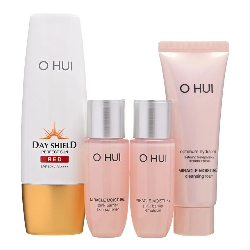 O HUI Day Shield Perfect Sun Red Special Set - LUUELA