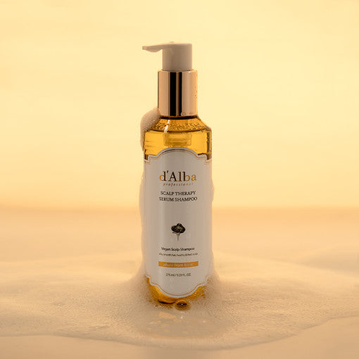 d'Alba Professional Repairing Scalp Therapy Serum Shampoo 275ml - LUUELA