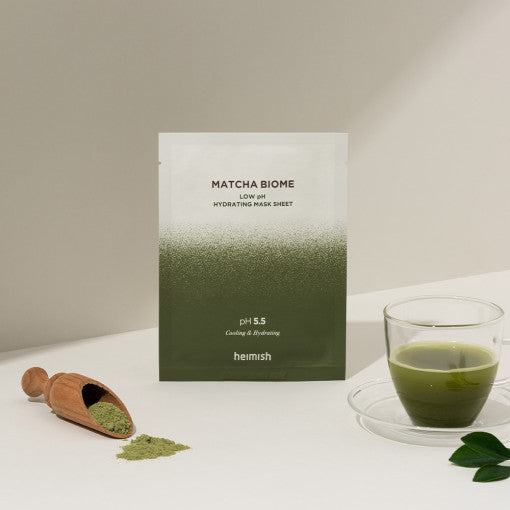 heimish Matcha Biomet Low Ph Hydrating Mask Sheet 30ml X 5ea - LUUELA