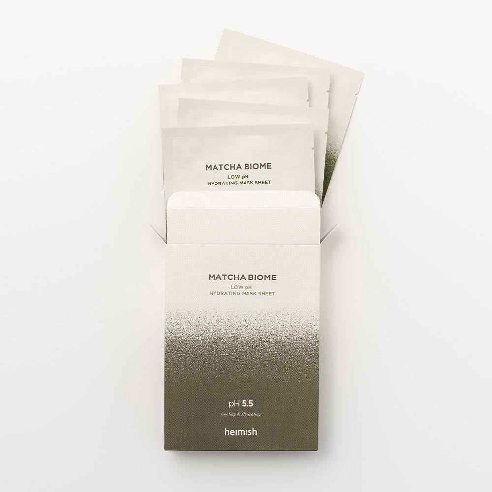 heimish Matcha Biomet Low Ph Hydrating Mask Sheet 30ml X 5ea - LUUELA