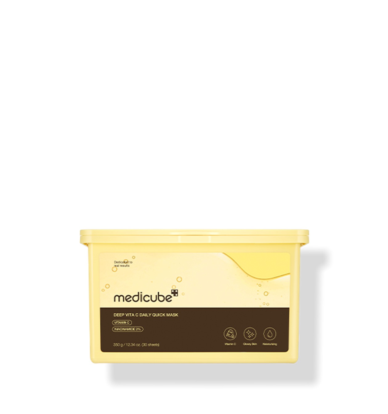 medicube Deep Vita C Daily Quick Mask 350ml/30Sheets - LUUELA