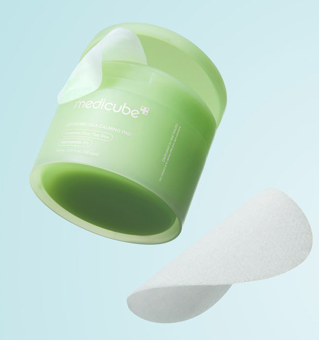 medicube Exosome Cica Calming Pad 150ml/100 Pads - LUUELA