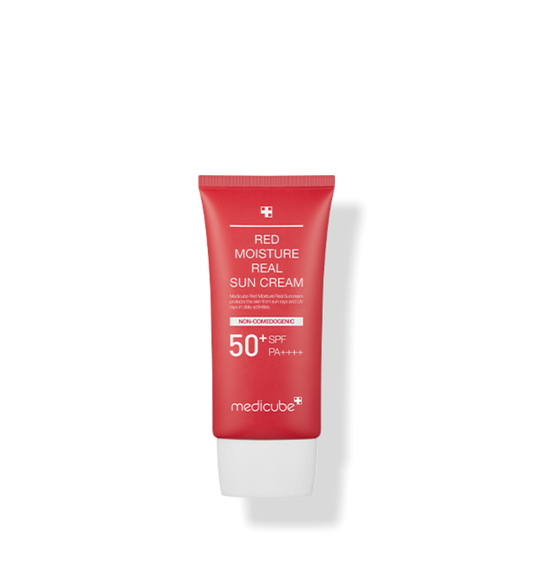 medicube Red Moisture Real Sun Cream 50ml - LUUELA