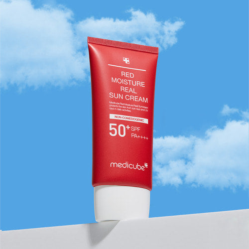 medicube Red Moisture Real Sun Cream 50ml - LUUELA