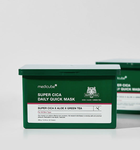 medicube Super Cica Daily Quick Mask 350g/30ea - LUUELA