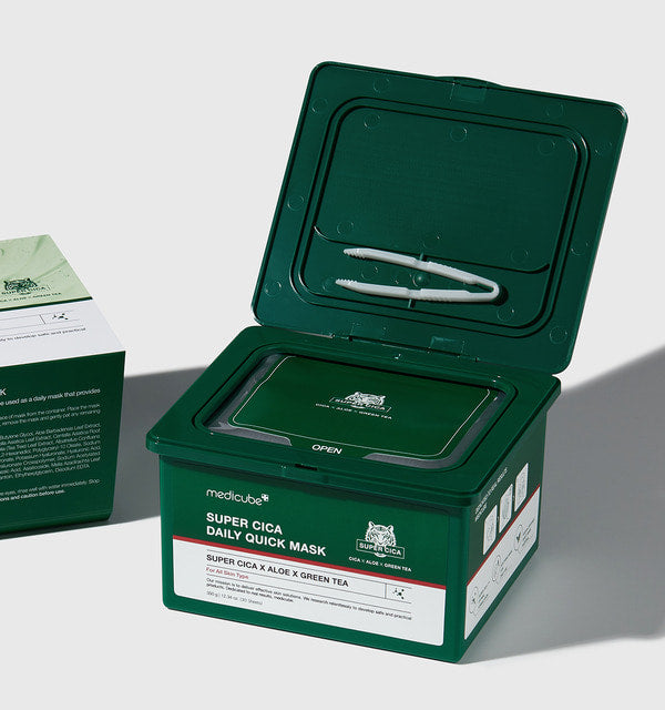 medicube Super Cica Daily Quick Mask 350g/30ea - LUUELA