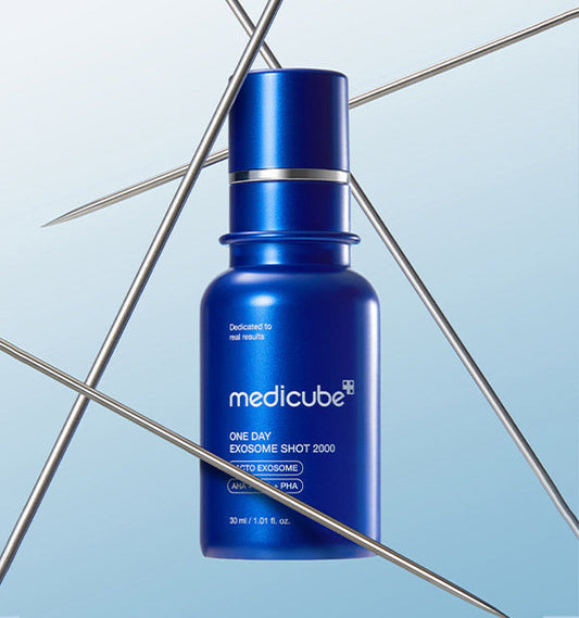 medicube One Day Exosome Shot Pore Ampoule 7500 30ml - LUUELA
