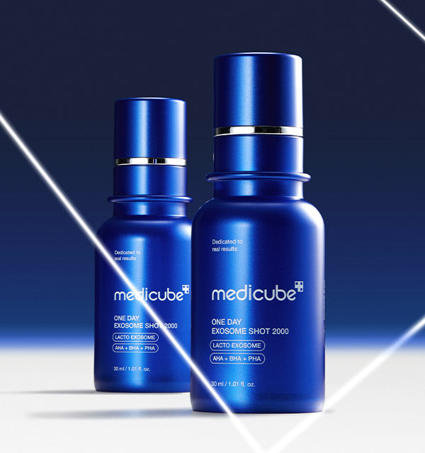 medicube One Day Exosome Shot Pore Ampoule 7500 30ml - LUUELA