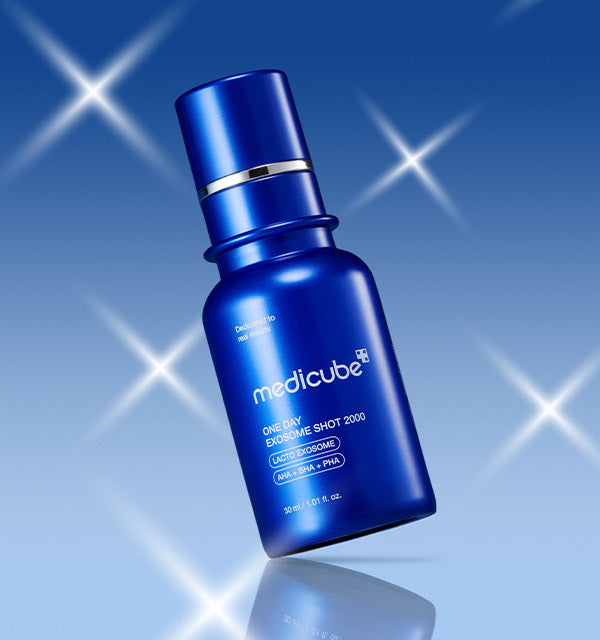 medicube One Day Exosome Shot Pore Ampoule 7500 30ml - LUUELA
