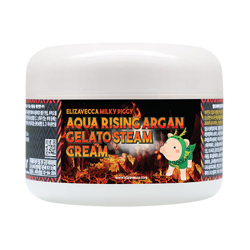 Elizavecca Aqua Rising Argan Gelato Steam Cream 100ml - LUUELA