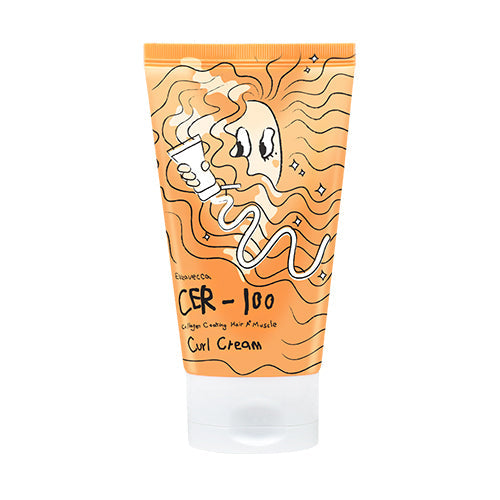 Elizavecca CER-100 Collagen Coating Hair A+ Muscle Curl Cream 120ml - LUUELA