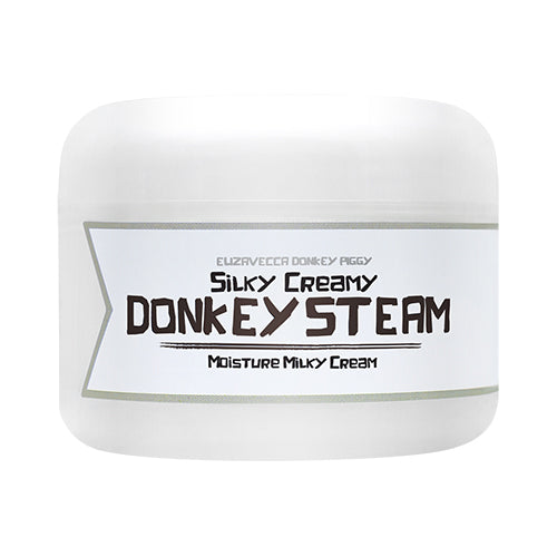 Elizavecca Silky Creamy Donkey Steam Moisture Milky Cream 100g - LUUELA